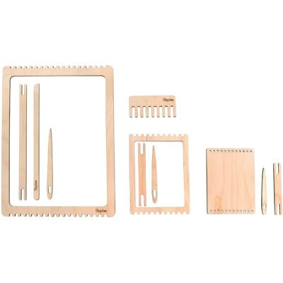 Telai in legno Rayher - 3 pezzi - 29x21cm - Kit fai da te Telai in legno Rayher - 3 pezzi - 29x21cm - Kit fai da te