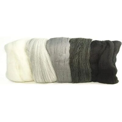 Rayher Lana Merino Cardada - 5 Colores - 10g - Lana Rayher Lana Merino Cardada - 5 Colores - 10g - Lana
