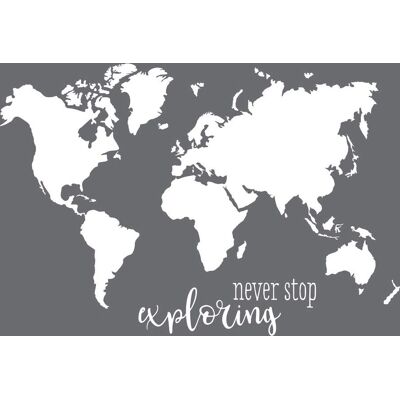 Rayher Model A3 World Map Silkscreen Stencil - Art & Craft Rayher Model A3 World Map Silkscreen Stencil - Art & Craft