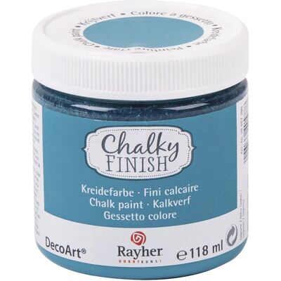 Rayher Laguna niebieska kredowa farba - Chalky Finish Rayher Laguna niebieska kredowa farba - Chalky Finish