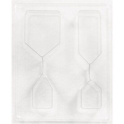 Rayher Model 36058000 - Beton, Resin, Wasklei - 4 Huizen Rayher Model 36058000 - Beton, Resin, Wasklei - 4 Huizen