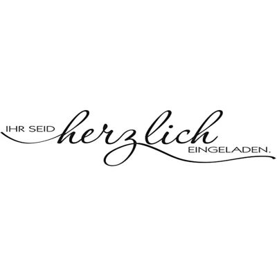 Rayher Herzliche Einladung Stempel - Gummistempel Rayher Herzliche Einladung Stempel - Gummistempel