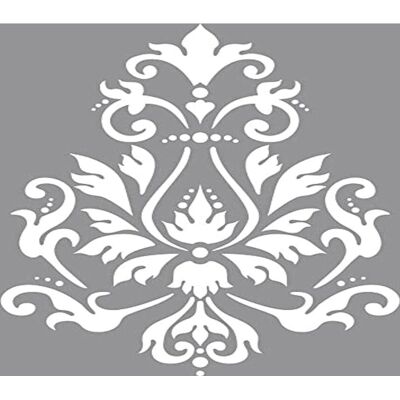 Pochoir Murale Rayher - Motif Brocart - Polyester Réutilisable - 30,5x30,5cm Pochoir Murale Rayher - Motif Brocart - Polyester Réutilisable - 30,5x30,5cm