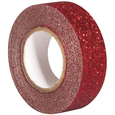 Ruban à paillettes rouge Rayher - Ruban, Décoratif, 5 m x 1,5 cm - Publicité Ruban à paillettes rouge Rayher - Ruban, Décoratif, 5 m x 1,5 cm - Publicité