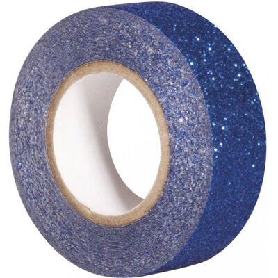 Rayher Model 59925376 Tmavě Modrá Glitterová Páska - Dekorativní 5m Rayher Model 59925376 Tmavě Modrá Glitterová Páska - Dekorativní 5m
