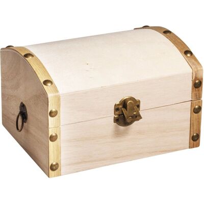 Rayher Holztruhe - Natur - 13,5x10x8cm - FSC Zertifiziert Rayher Holztruhe - Natur - 13,5x10x8cm - FSC Zertifiziert