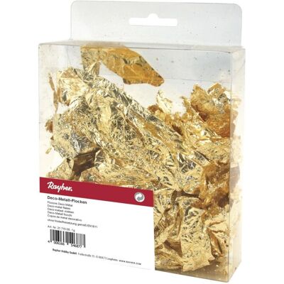 Rayher Goldene essbare Flocken - 1g - Bastelmaterial Rayher Goldene essbare Flocken - 1g - Bastelmaterial