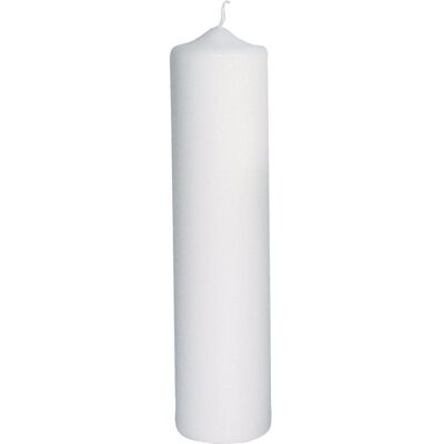 Rayher 3119200 Bougie ronde blanche - Bougie de baptême Rayher 3119200 Bougie ronde blanche - Bougie de baptême