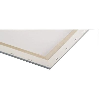 Rayher Vit bomullstapetram - 40x50cm Rayher Vit bomullstapetram - 40x50cm