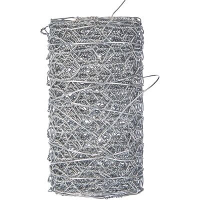 Rayher Modèle 2420321 Grille en fil d'acier galvanisé - 10cm x 2,45m Rayher Modèle 2420321 Grille en fil d'acier galvanisé - 10cm x 2,45m