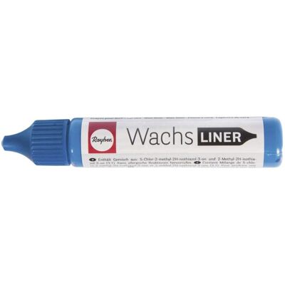 Rayher Tužka - Tekutá modrá vosk - 30 ml - Vosková tužka na svíčky Rayher Tužka - Tekutá modrá vosk - 30 ml - Vosková tužka na svíčky