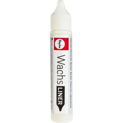 Rayher Weißer Wachs-Stift - Kerzen Dekorationshilfe Rayher Weißer Wachs-Stift - Kerzen Dekorationshilfe