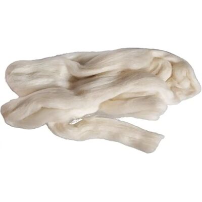 Laine blanche cardée pure Rayher - Laine Laine blanche cardée pure Rayher - Laine