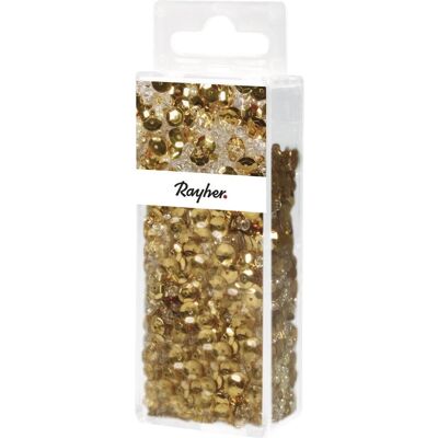 Rayher Hobby 14538616 Kit de Perles et Fil de Travail en Or et Argent - Perles et Fil pour Création Rayher Hobby 14538616 Kit de Perles et Fil de Travail en Or et Argent - Perles et Fil pour Création