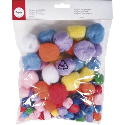 Rayher Hobby 7651549 - pompon decorativo Rayher Hobby 7651549 - pompon decorativo