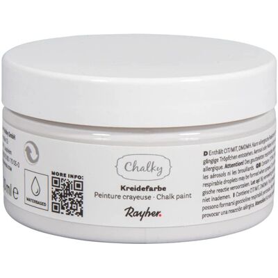 Rayher Weiße Kreidefarbe - Kreideoptik - 100 Ml Rayher Weiße Kreidefarbe - Kreideoptik - 100 Ml