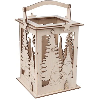 Rayher Kit lanterne en bois lutin Rayher Kit lanterne en bois lutin