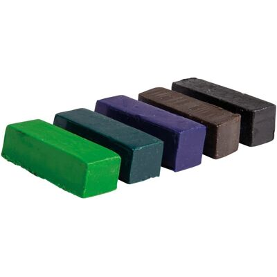 Rayher 5 kleuren voor kaarsen - Kaarsenkleurenset Rayher 5 kleuren voor kaarsen - Kaarsenkleurenset