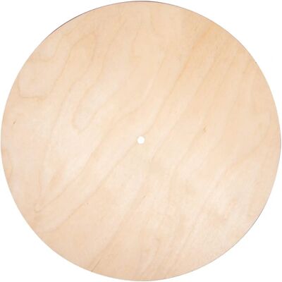 Plaque en Bois pour Pendule d'Horloge Rayher - Ronde 30cm Marron Plaque en Bois pour Pendule d'Horloge Rayher - Ronde 30cm Marron