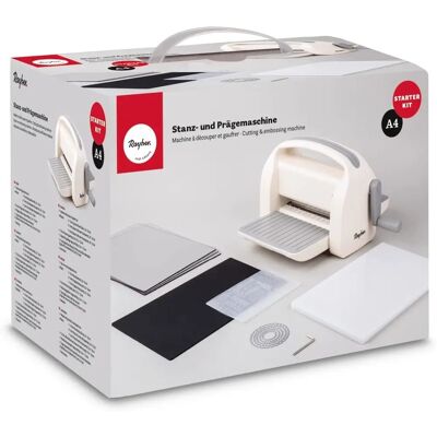 Rayher Weiß Schneide- und Prägemaschine Set - Wohndekoration Rayher Weiß Schneide- und Prägemaschine Set - Wohndekoration