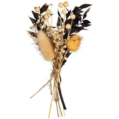 Rayher Bouquet de fleurs séchées noires, beiges et naturelles - Fleurs séchées - Publicité Rayher Bouquet de fleurs séchées noires, beiges et naturelles - Fleurs séchées - Publicité