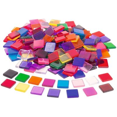 Carrelage Mosaïque Rayher 14540999 - Acrylique, 1x1cm, Couleurs Mixtes, 205 pièces Carrelage Mosaïque Rayher 14540999 - Acrylique, 1x1cm, Couleurs Mixtes, 205 pièces