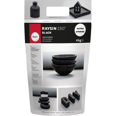 Poudre de moulage Rayher Raysin 250 4 kg noir - Publicité Poudre de moulage Rayher Raysin 250 4 kg noir - Publicité