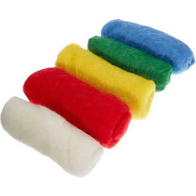 Rayher Wolle - 100g, Mehrfarbig, zum Filzen - Wolle Rayher Wolle - 100g, Mehrfarbig, zum Filzen - Wolle