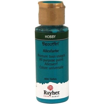 Matowa turkusowa farba akrylowa Rayher - 59ml Matowa turkusowa farba akrylowa Rayher - 59ml