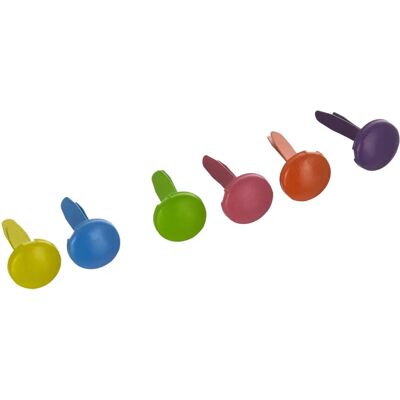 Rayher Brads Pastell - Rund 8mm - Bastelzubehör Rayher Brads Pastell - Rund 8mm - Bastelzubehör