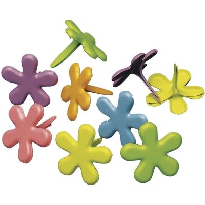 Rayher 12 mm Flor Brads - Attaches décoratifs pour bricolage Rayher 12 mm Flor Brads - Attaches décoratifs pour bricolage