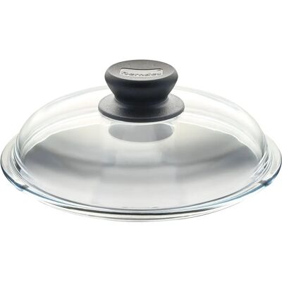 Couvercle en verre bombé de 18cm - Cuisson lente & Micro-ondes Couvercle en verre bombé de 18cm - Cuisson lente & Micro-ondes