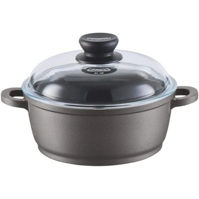 Berndes Bonanza Induction Pot - 20cm, Non-stick, Glass Lid Berndes Bonanza Induction Pot - 20cm, Non-stick, Glass Lid