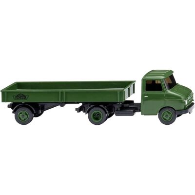 Wiking Opel Pritschensattelzug Dinkel - Modelleisenbahn Wiking Opel Pritschensattelzug Dinkel - Modelleisenbahn