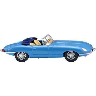 Wiking Jaguar E-Type Roadster - H0 Modell - Blau Wiking Jaguar E-Type Roadster - H0 Modell - Blau