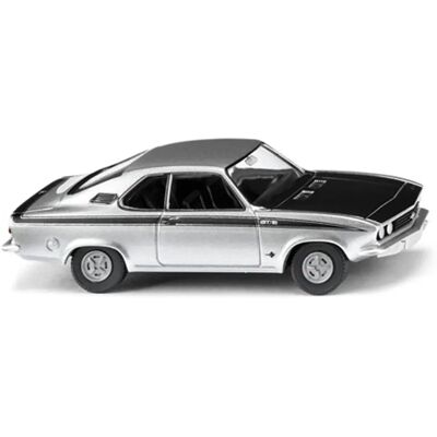 Wiking Opel Manta A GT/E Modell - Metallisch Silber Wiking Opel Manta A GT/E Modell - Metallisch Silber