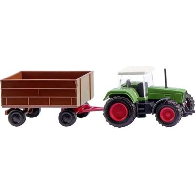 Wiking Fendt Favorit mit Anhänger - Modellfahrzeug Wiking Fendt Favorit mit Anhänger - Modellfahrzeug
