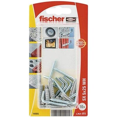 Clous d'angle Fischer 14905 - Clous - Résistants aux intempéries Clous d'angle Fischer 14905 - Clous - Résistants aux intempéries