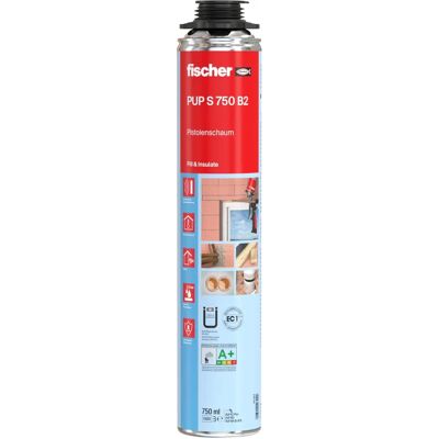 Fischer Beige Pistol Foam 750ml - Foam Sealant Fischer Beige Pistol Foam 750ml - Foam Sealant