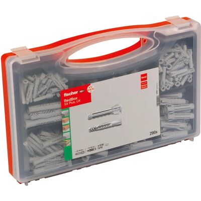 Fischer 40991 Vægankrebsæt SX & UX - 290 stk Fischer 40991 Vægankrebsæt SX & UX - 290 stk