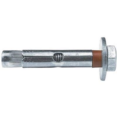 Fischer - Pinos metálicos hexagonais M6 x 45 mm - 100 unidades Fischer - Pinos metálicos hexagonais M6 x 45 mm - 100 unidades
