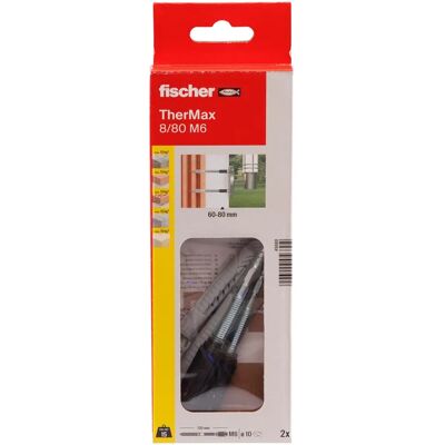 Fischer Thermax 8x80 mm M6 Wandbefestigungssystem Fischer Thermax 8x80 mm M6 Wandbefestigungssystem