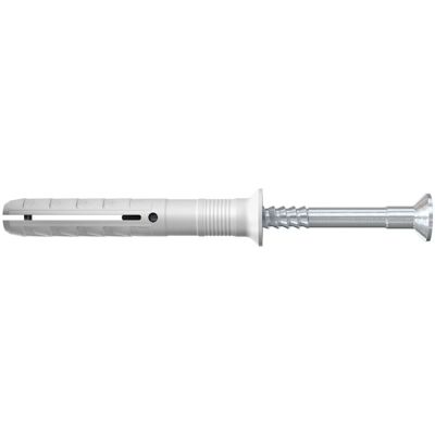 Zestaw kołków i śrub Fischer - 50 sztuk, M8 x 60 mm, Nylon Zestaw kołków i śrub Fischer - 50 sztuk, M8 x 60 mm, Nylon