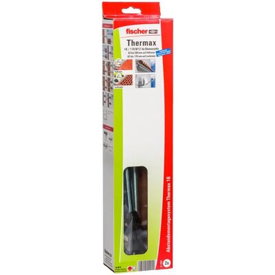 Fischer 51292 Thermisch Isolerende Plug M12 - Schroef & Plug Set Fischer 51292 Thermisch Isolerende Plug M12 - Schroef & Plug Set