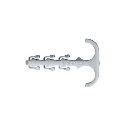 Fischer kabelklämma - 10mm, 100 st, Grå - Kabelklämma Fischer kabelklämma - 10mm, 100 st, Grå - Kabelklämma