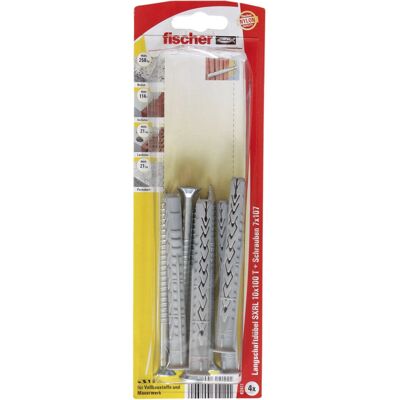 Fischer - 62411 - Galvaniseret stål - Rund - Plug Fischer - 62411 - Galvaniseret stål - Rund - Plug
