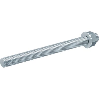 Barra de ancoragem de aço galvanizado M12 x 140 - Fischer Barra de ancoragem de aço galvanizado M12 x 140 - Fischer