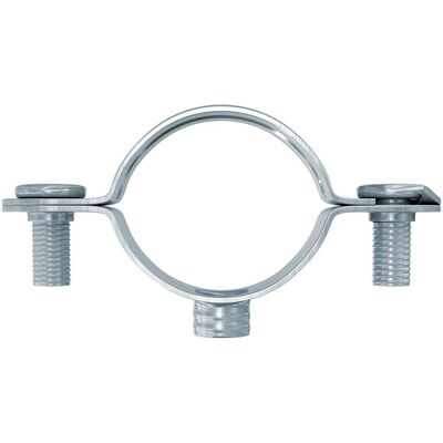 Serraggio tubo Fischer AM 40 - Metallo, 40mm, Nero Serraggio tubo Fischer AM 40 - Metallo, 40mm, Nero