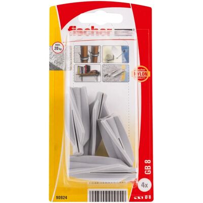 Fischer 90924 Ancorante a vite - Tassello espandibile - 4 pz Fischer 90924 Ancorante a vite - Tassello espandibile - 4 pz
