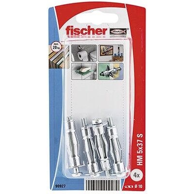 Fischer 90927 Tassello per Pareti - Per muri vuoti e cavità Fischer 90927 Tassello per Pareti - Per muri vuoti e cavità